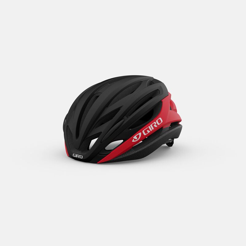 Matte Black/Bright Red 51-55 cm Small 2021 Giro Syntax MIPS Adult Road Bike Helmet 